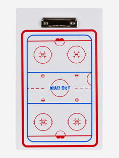 Доска тактическая MadGuy Hockey, Белый