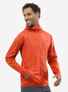 Джемпер флисовый мужской Salomon Outline As Hybrid, Красный