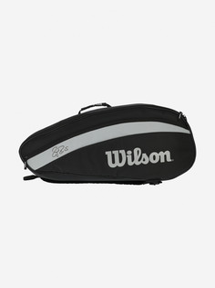 Сумка для 12 ракеток Wilson RF Team, Черный