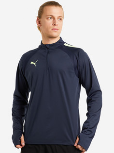 Толстовка футбольный мужской PUMA Teamliga, Синий