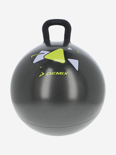 Мяч гимнастический с насосом Demix, 45 см, Серый