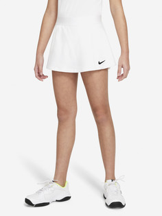Юбка-шорты для девочек Nike Court Victory, Белый