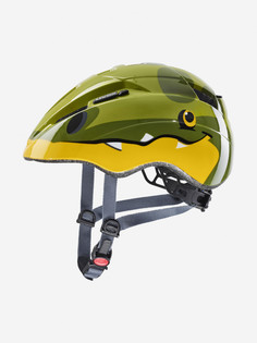 Шлем велосипедный детский Uvex Kid 2 Dino, Зеленый