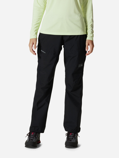 Брюки женские Mountain Hardwear Exposure/2 Paclite W Pant, Черный, размер 46