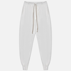Женские брюки Rick Owens DRKSHDW Edfu Prisoner Drawstring, цвет белый