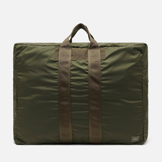 Дорожная сумка Porter-Yoshida & Co Flex 2-Way Duffle L, цвет оливковый