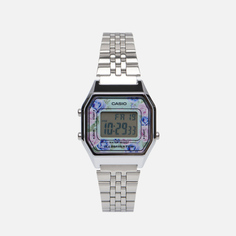 Наручные часы CASIO Vintage LA680WA-2C, цвет серебряный