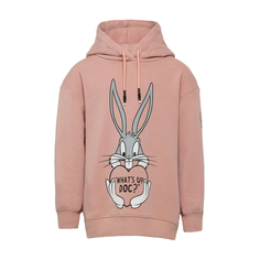 Подростковая худи Подростковая удлинненая худи Street Beat Long Hoodie & Looney Tunes