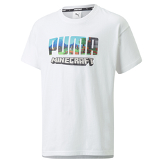 Подростковая футболка PUMA x Minecraft Relaxed Tee