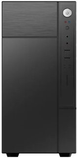 Корпус mATX Foxline FZ-017-SX450R-U32 black, 450W 12cm, 2*USB3.0
