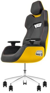 Кресло игровое Thermaltake Argent E700 Sanga Yellow, Comfort size 4D/75 mm