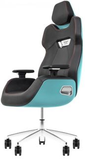 Кресло игровое Thermaltake Argent E700 Turquoise, Comfort size 4D/75 mm