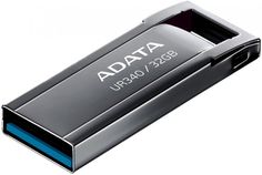 Накопитель USB 3.2 32GB ADATA UR340 Gen1, Black, Retail