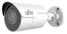 Видеокамера IP UNIVIEW IPC2128LE-ADF28KM-G цилиндрическая, 1/2.7" 8 Мп КМОП 20 к/с, ИК-подсветка до