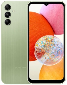 Смартфон Samsung Galaxy A14 4/128GB светло-зеленый 2Sim 6.6" 1080x2408 Android 13 50Mpix 3G 4G 802.11 a/b/g/n/ac NFC GPS GSM900/1800 GSM1900 microSD m