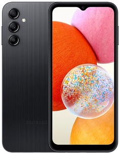 Смартфон Samsung Galaxy A14 4/64GB черный 2Sim 6.6" 1080x2408 Android 13 3G 4G 50Mpix 802.11 a/b/g/n/ac NFC GPS GSM900/1800 GSM1900 microSD max1024Gb