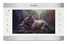 Видеодомофон Slinex SL-10IPTHD Silver+White 1080P цветной, настенный, 10” сенсорный IPS TFT экран 16:9, разрешение экрана 1024х600