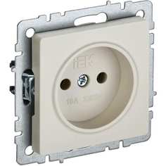 Одноместная розетка IEK