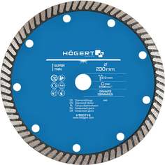 Супертонкий отрезной алмазный диск HOEGERT TECHNIK