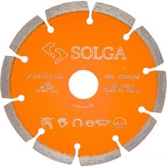 Сегментный алмазный диск по железобетону Solga Diamant