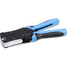 Профессиональный обжимной инструмент для RJ-45 (8р8с), RJ-11/12 (6р6с, 6р4с, 6р2с), 4р4с, 4р2с Cabeus