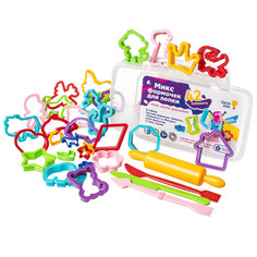 Принадлежности для лепки Genio Kids Набор для лепки Микс формочек для лепки