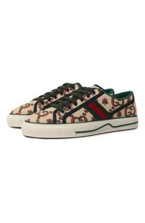 Текстильные кеды Tennis 1977 Gucci