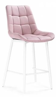 Барный стул Алст розовый/белый Bravo