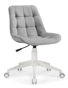 Компьютерное кресло Келми 1 светло-серый / белый Bravo