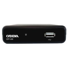 Ресивер DVB-T2 Cadena CDT-100 (TC) черный