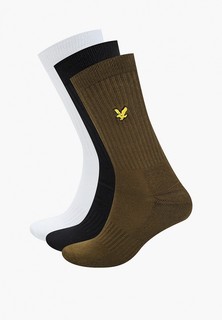 Носки 3 пары Lyle & Scott HAMILTON 3 Pack Plain Sports Socks