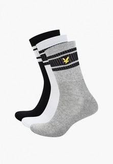 Носки 3 пары Lyle & Scott GRANT 3 Pack Retro Sport Socks