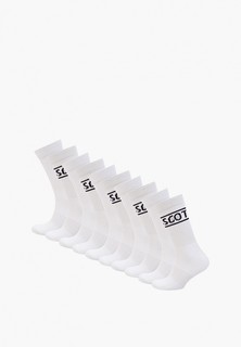 Носки 10 пар Lyle & Scott LEE 10 Pack Assorted Logo Sports Socks