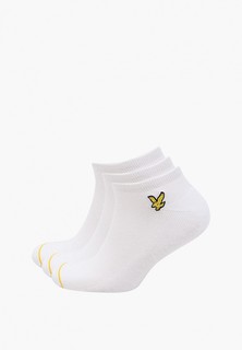 Носки 3 пары Lyle & Scott ROSS 3 Pack Ankle Socks With Terry Sole