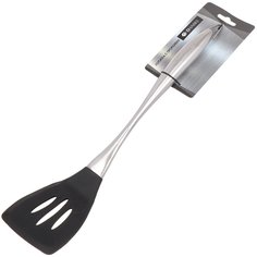 Лопатка кулинарная силикон, с прорезями, навеска, Daniks, Саленто, YW-KT126-6
