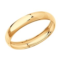Обручальное кольцо SOKOLOV из золота, 3 мм