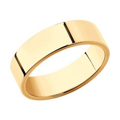 Обручальное кольцо SOKOLOV из золота, 6 мм