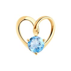 Подвеска SOKOLOV из золота с топазом