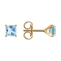 Серьги SOKOLOV из золота с топазами