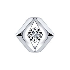 Подвеска SOKOLOV из белого золота с бриллиантом