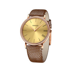 Женские золотые часы с бриллиантами SOKOLOV