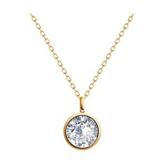 Колье SOKOLOV Diamonds из золота с бриллиантом
