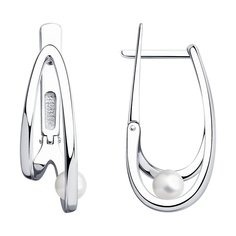 Серьги SOKOLOV из серебра с жемчугом