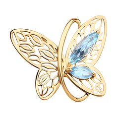 Подвеска SOKOLOV из золота с топазами