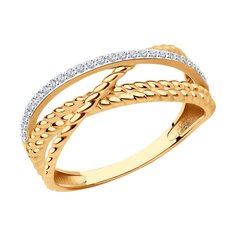 Кольцо SOKOLOV Diamonds из золота с бриллиантами