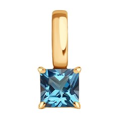 Подвеска SOKOLOV из золота с лондон топазом