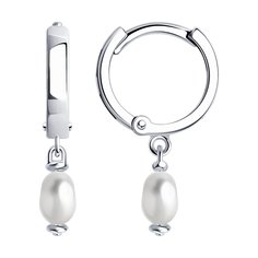 Серьги SOKOLOV из серебра с жемчугом