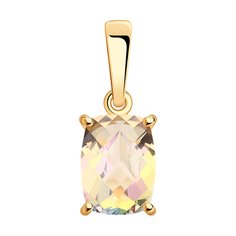 Подвеска SOKOLOV из золота с топазом