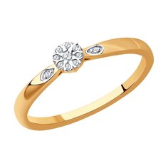 Кольцо SOKOLOV Diamonds из золота с бриллиантами
