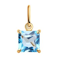 Подвеска SOKOLOV из золота с топазом